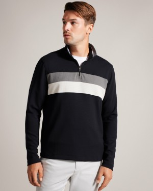 Ted Baker Veller Men's Tops Blue | 17263-PFZV