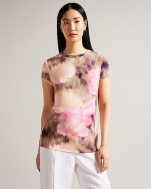Ted Baker Yazmean Women's Tops Black | 20378-NYRL
